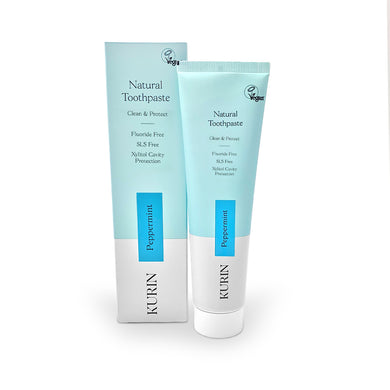 Kurin Fluoride Free Natural Toothpaste 100ml - Peppermint