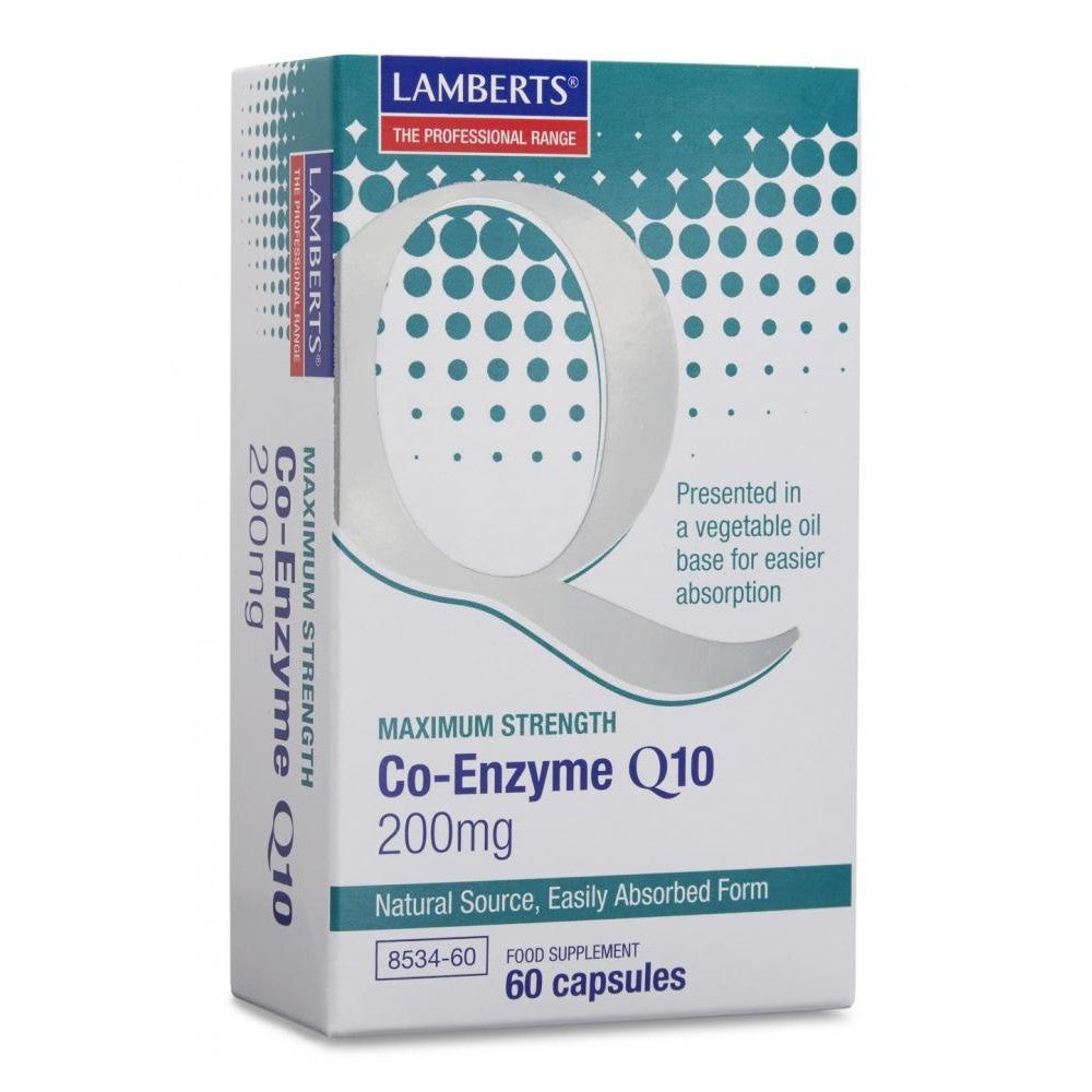 Co-Enzyme Q10 200mg 60 capsule - Just Natural