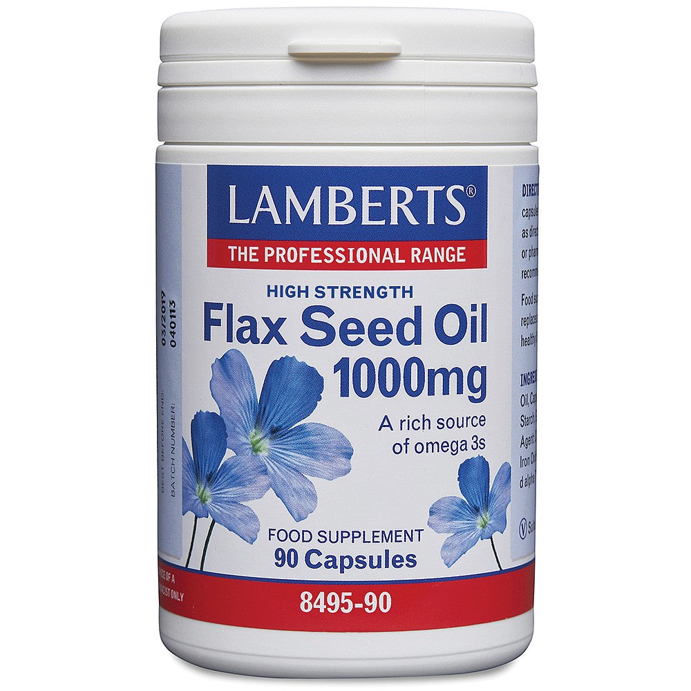 Flax Seed Oil 1000mg 90 capsule - Just Natural