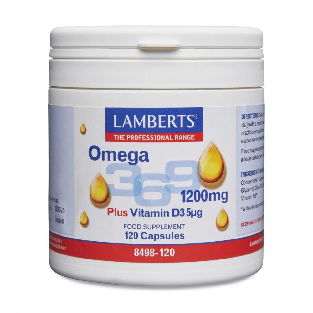 Omega 369 1200mg 120 capsule - Just Natural
