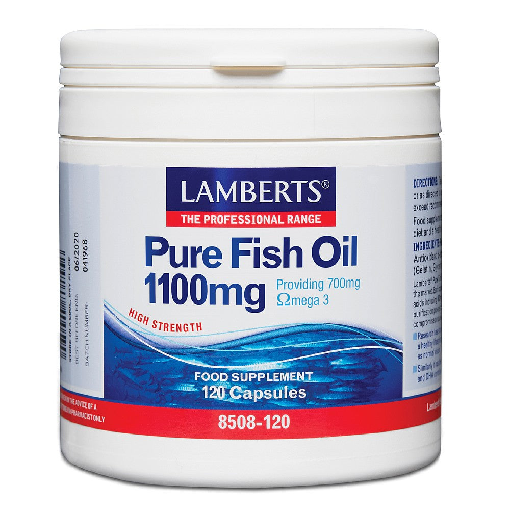 Pure Fish Oil 1100mg 120 capsule - Just Natural