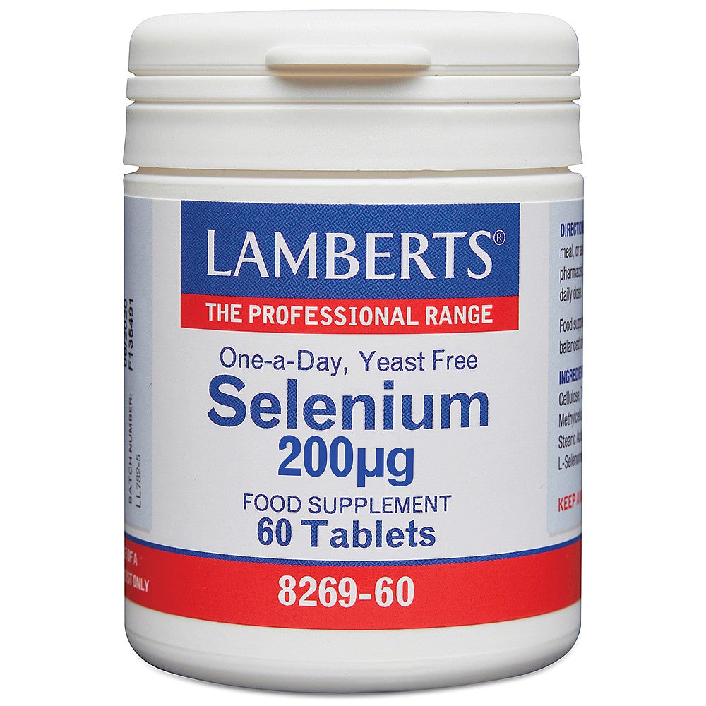 Selenium 200ug 60 tablet - Just Natural