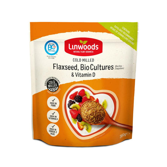 Flaxseed Probiotic & Vitamin D 360g - Just Natural