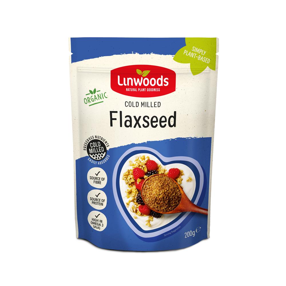 Milled Organic Flaxseed 200g - Just Natural