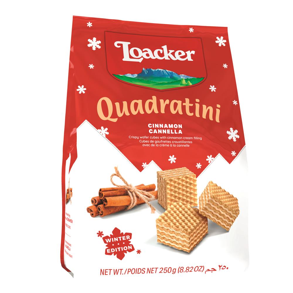 Quadratini Cinnamon 250g - Just Natural