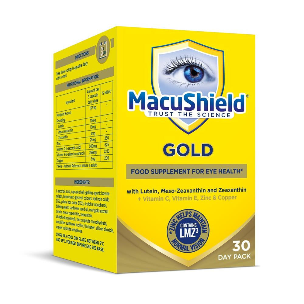 Macushield Gold X 90 Capsules