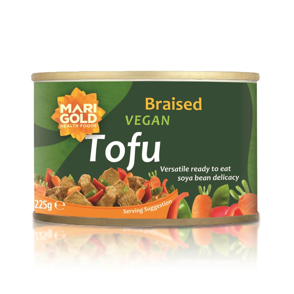 Marigold Braised Tofu in Cans 225g