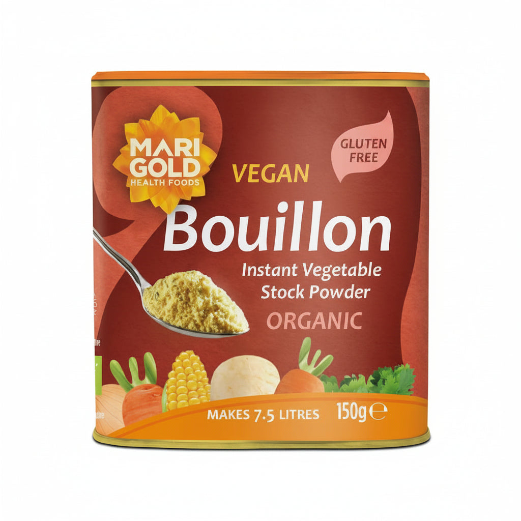 Organic Swiss Vegetable Bouillon Powder Red Pot 15 - Just Natural