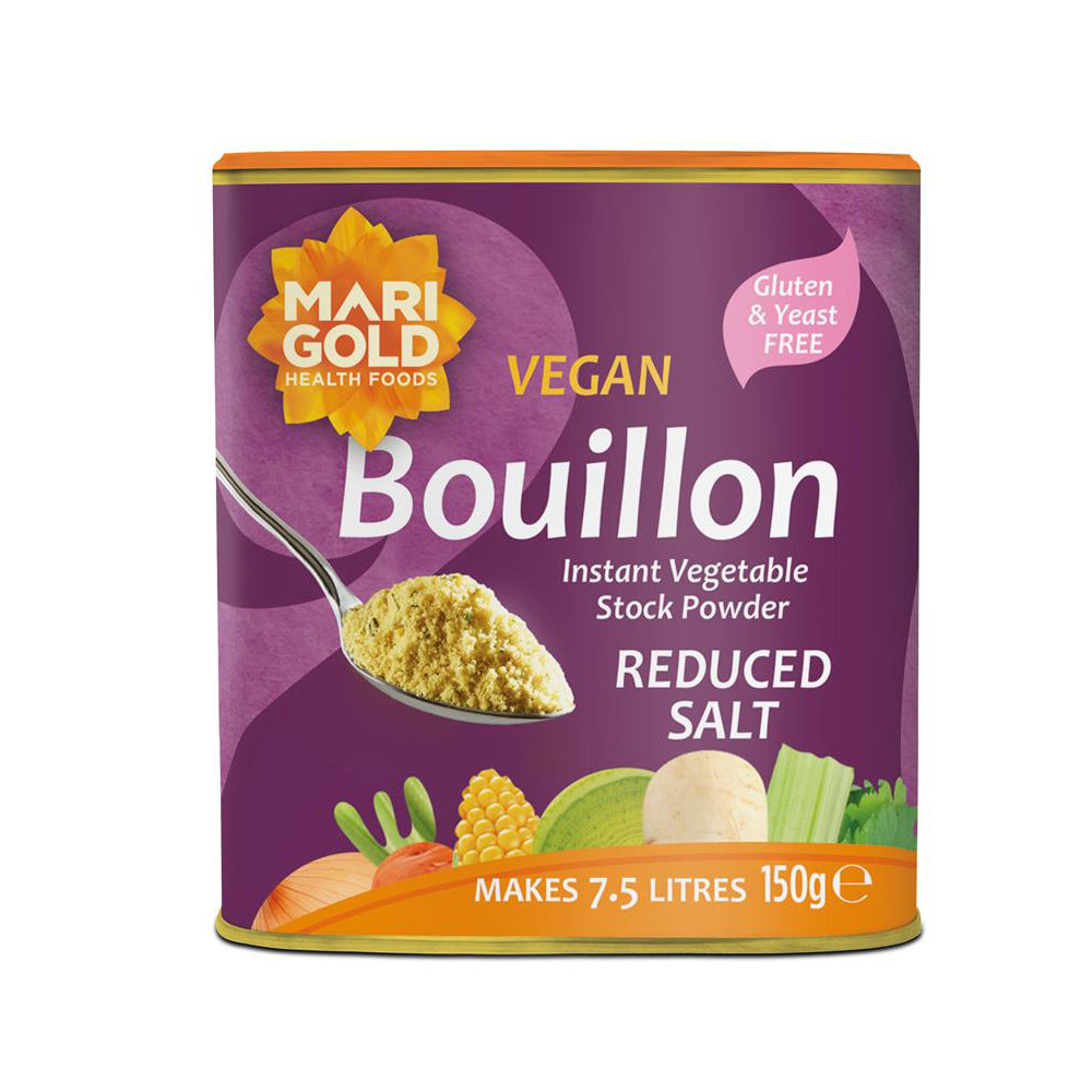 Swiss Vegetable Reduced Salt Vegan Bouillon Purple 150g - Just Natural