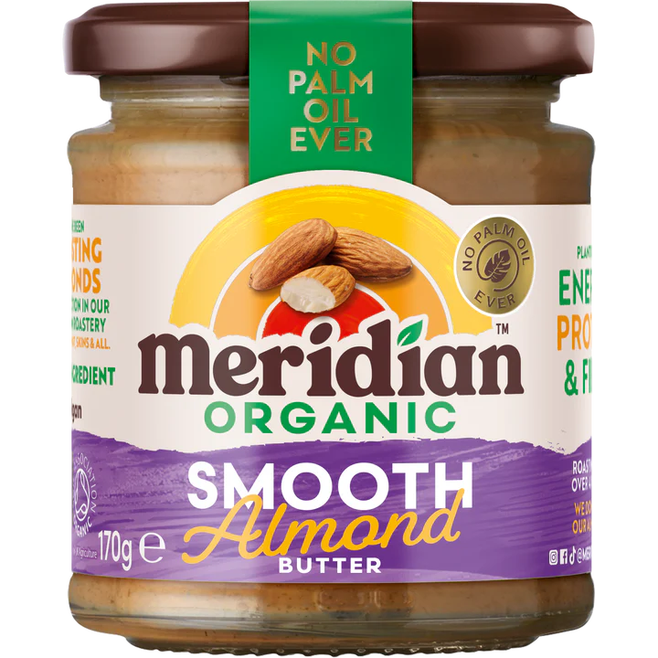 Organic Smooth Almond Butter 100% - Just Natural