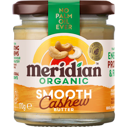 Organic Smooth Cashew Butter - Just Natural