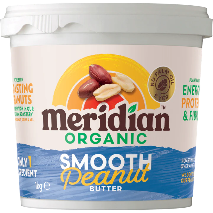 Organic Smooth Peanut Butter 100% - Just Natural