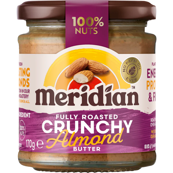 Crunchy Almond Butter 100% 170g - Just Natural