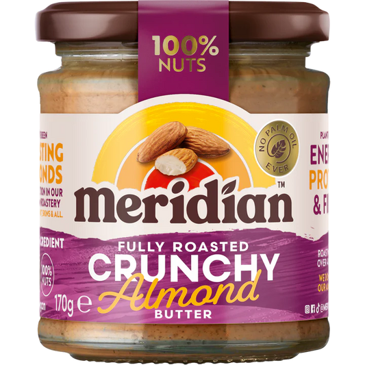 Crunchy Almond Butter 100% 170g - Just Natural