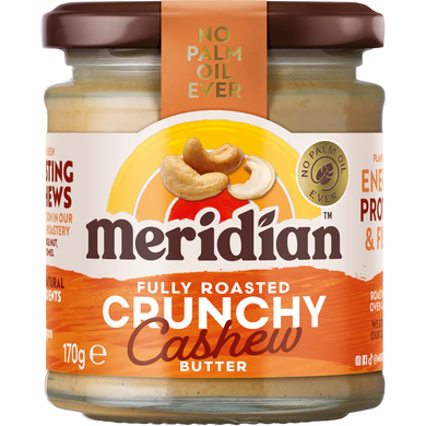 Meridian Crunchy Cashew Butter 170g