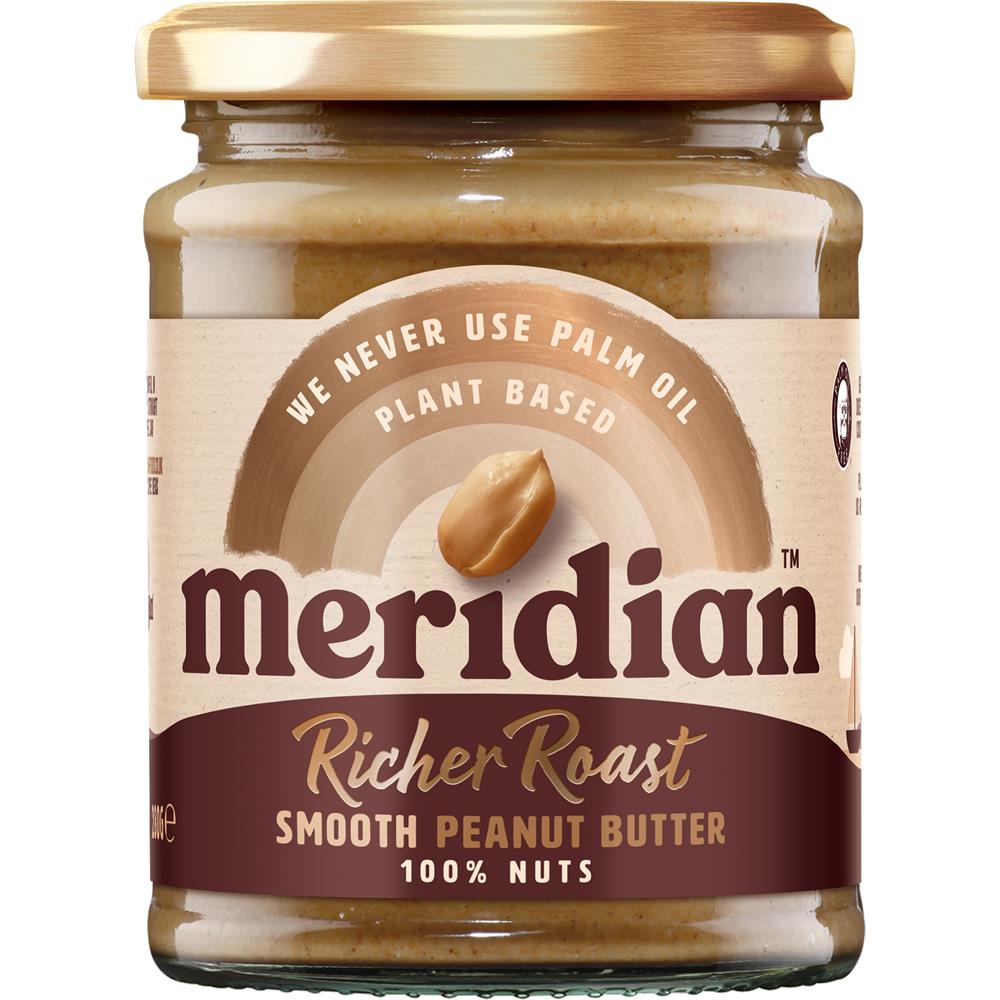 Rich Roast Smooth Peanut Butter 280g - Just Natural