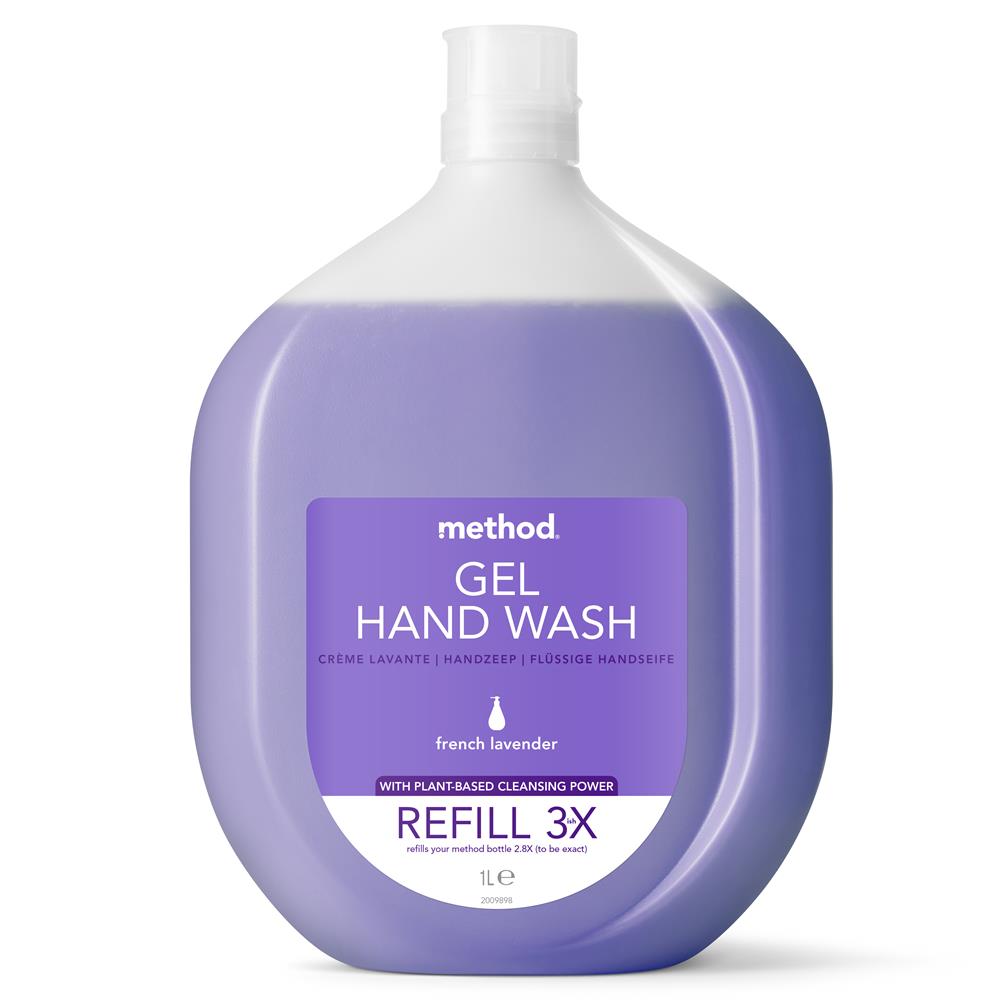Gel Handsoap Lavender Refill 1L - Just Natural