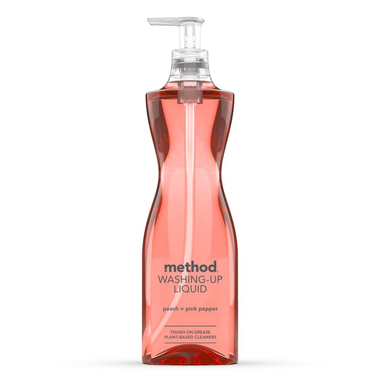 Washing Up liquid Peach & Pink Pepper 532ml - Just Natural