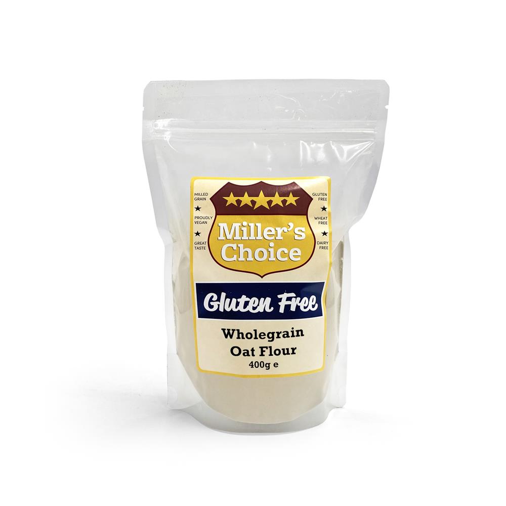 Gluten Free Wholegrain Oat Flour 400g - Just Natural