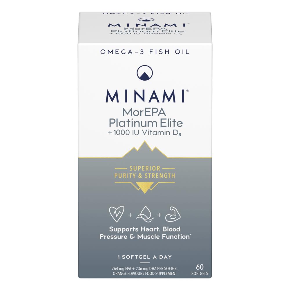 MorEPA Platinum 60 Capsules - Just Natural