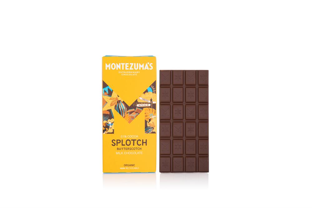 Splotch Organic 54% Milk Chocolate with Butterscotch 90g - Just Natural