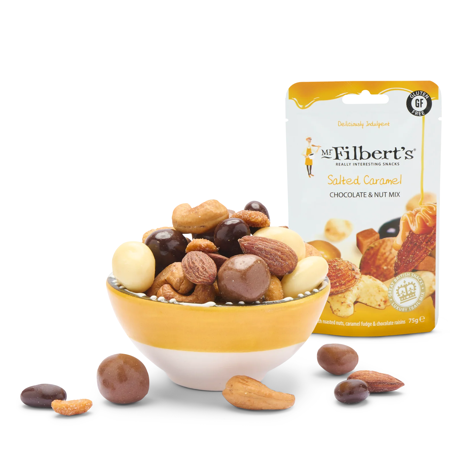 Salted Caramel Chocolate Nut Mix 75g - Just Natural