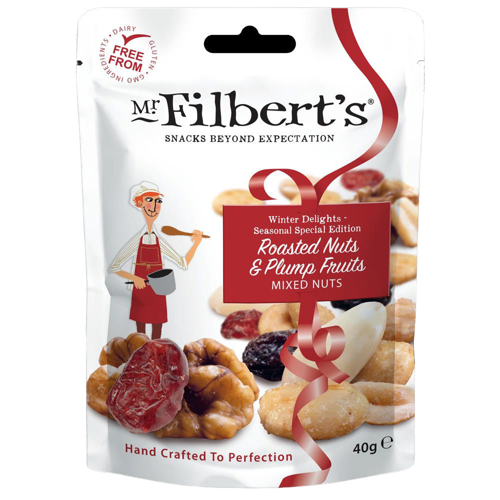 Roasted Nuts and Plump Fruits Mixed Nuts 40g - Just Natural