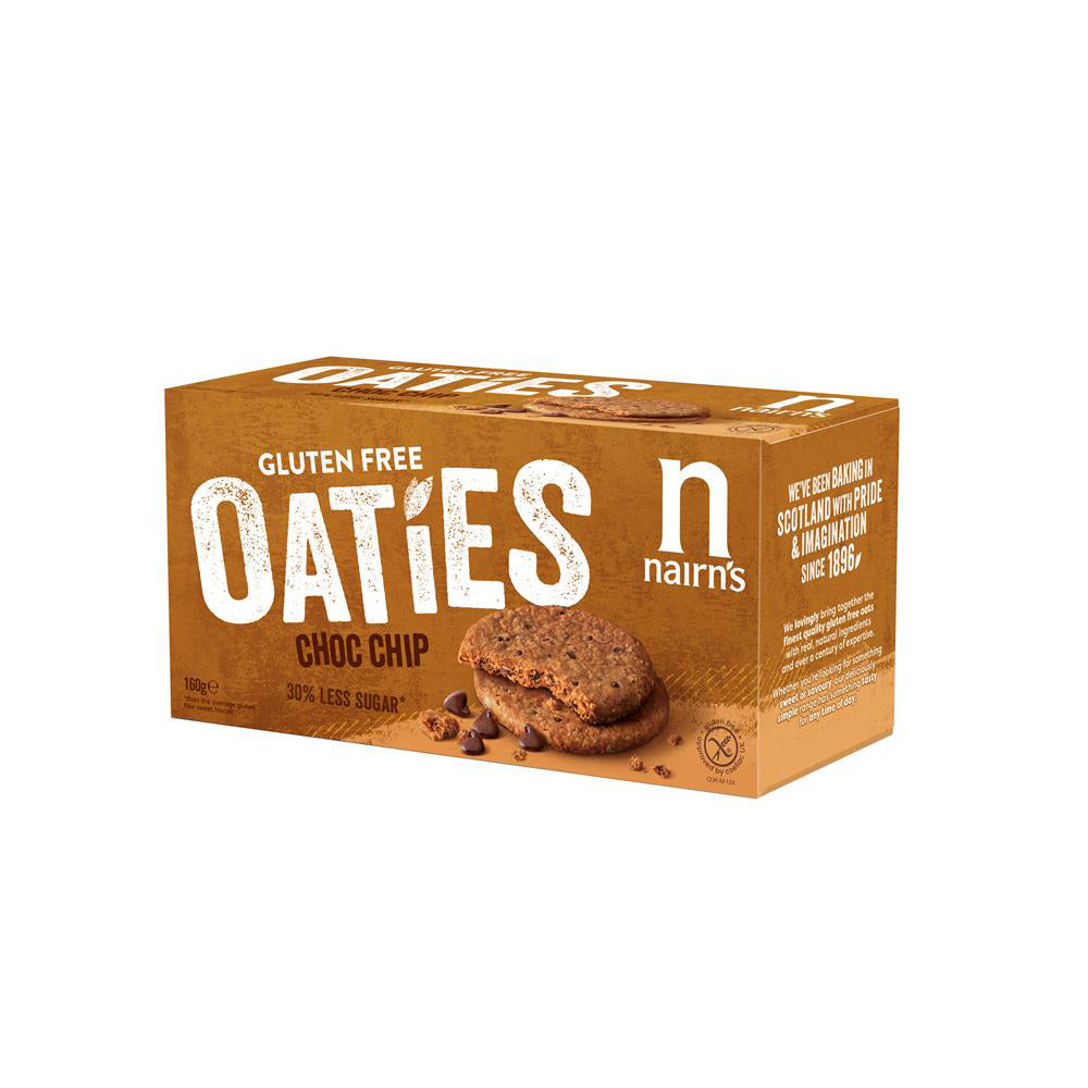 Gluten Free Oaties Chocolate Chip 160g - Just Natural