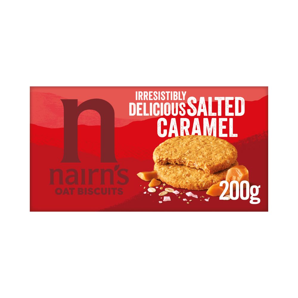Salted Caramel Oat Biscuits 200g - Just Natural