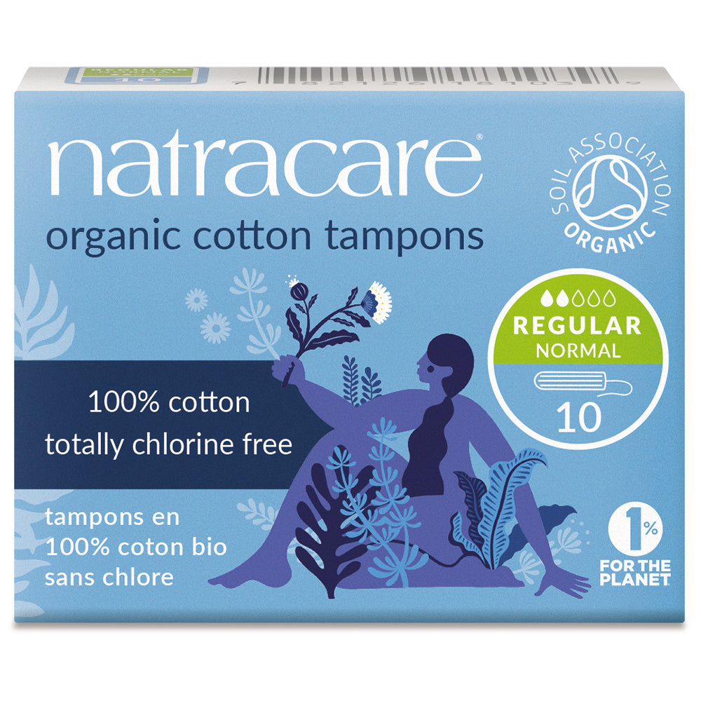 Organic Non-Applicator Tampons Regular - Just Natural
