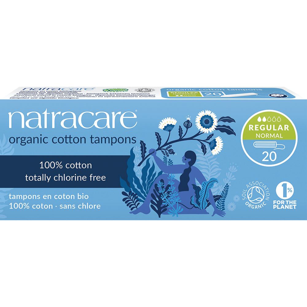 Organic Non-Applicator Tampons Regular - Just Natural