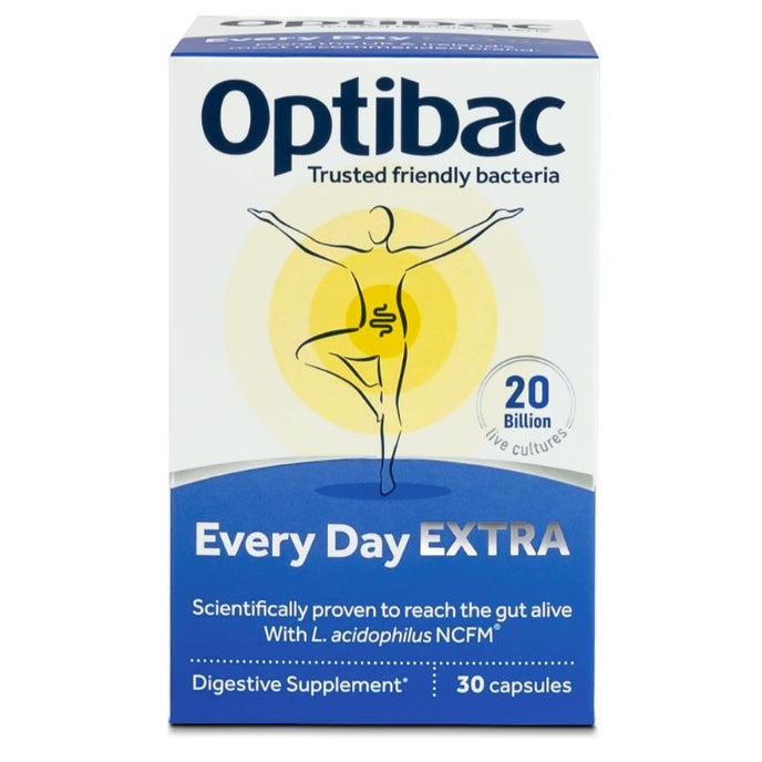 Optibac For Every Day EXTRA Strength 30 capsules - Just Natural