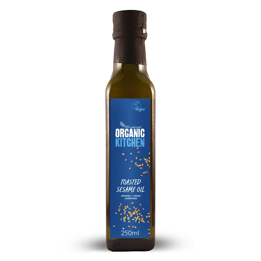Organic Toasted Sesame Oil 250ml - Just Natural