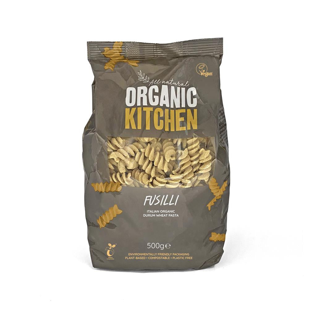 Organic Kitchen Italian Durum Wheat Fusilli 500g