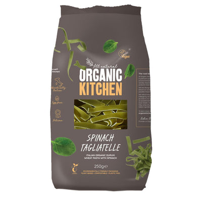 Organic Kitchen Italian Spinach Tagliatelle 250g