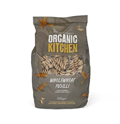 Organic Kitchen Italian Wholewheat Fusilli 500g
