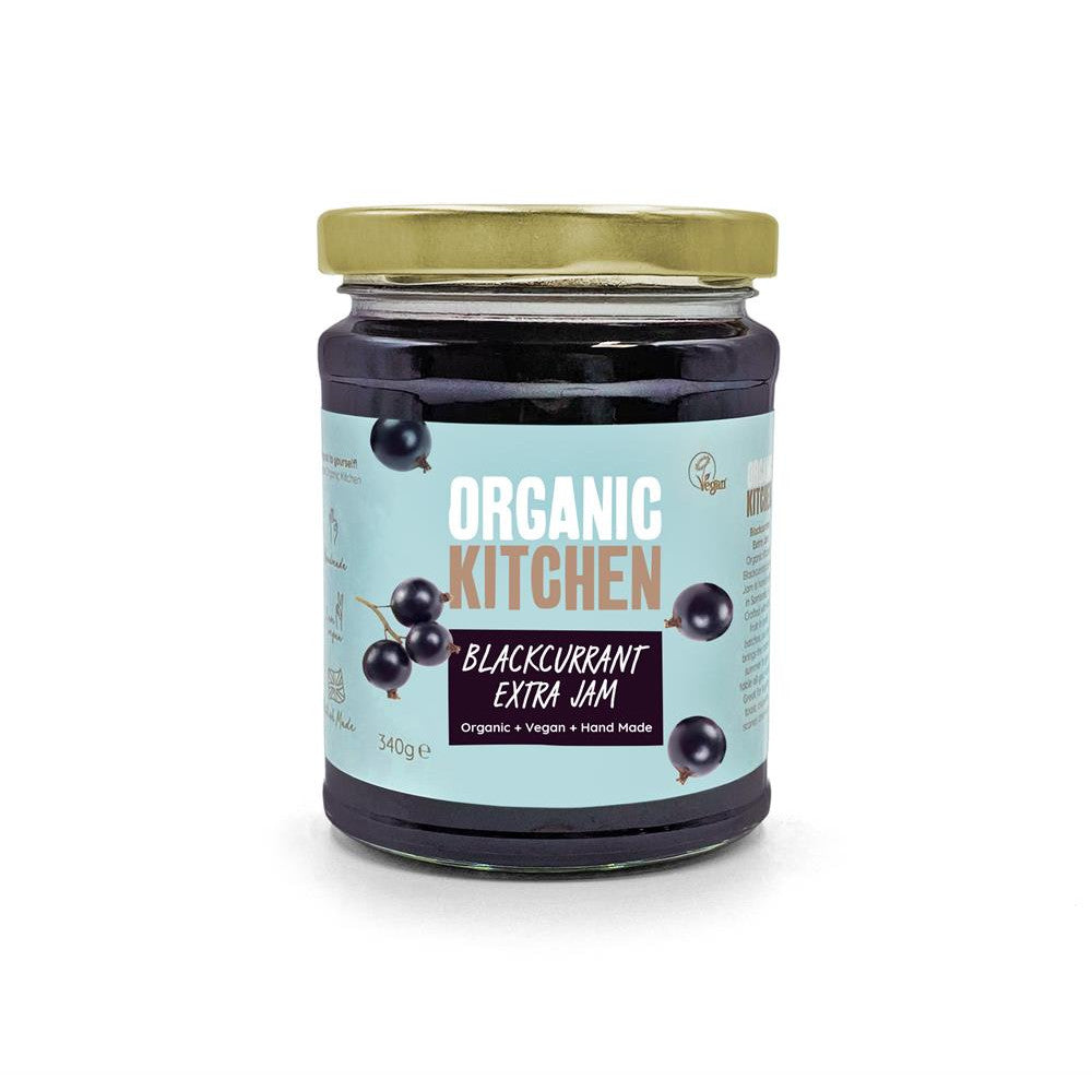 Organic Kitchen Organic Blackcurrant Extra Jam 340g