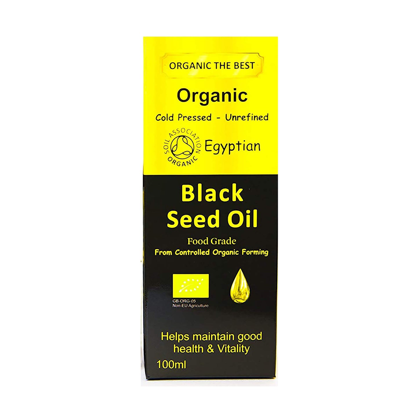 Organic Egyptian Black Seed Oil (Black Cumin) 100ml - Just Natural