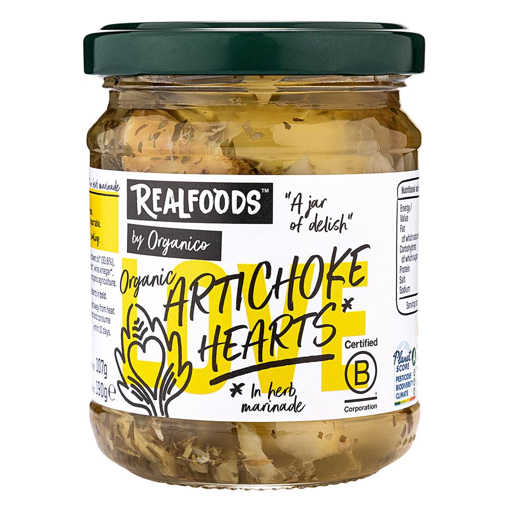 Artichoke Hearts in Herb Marinade 190g.