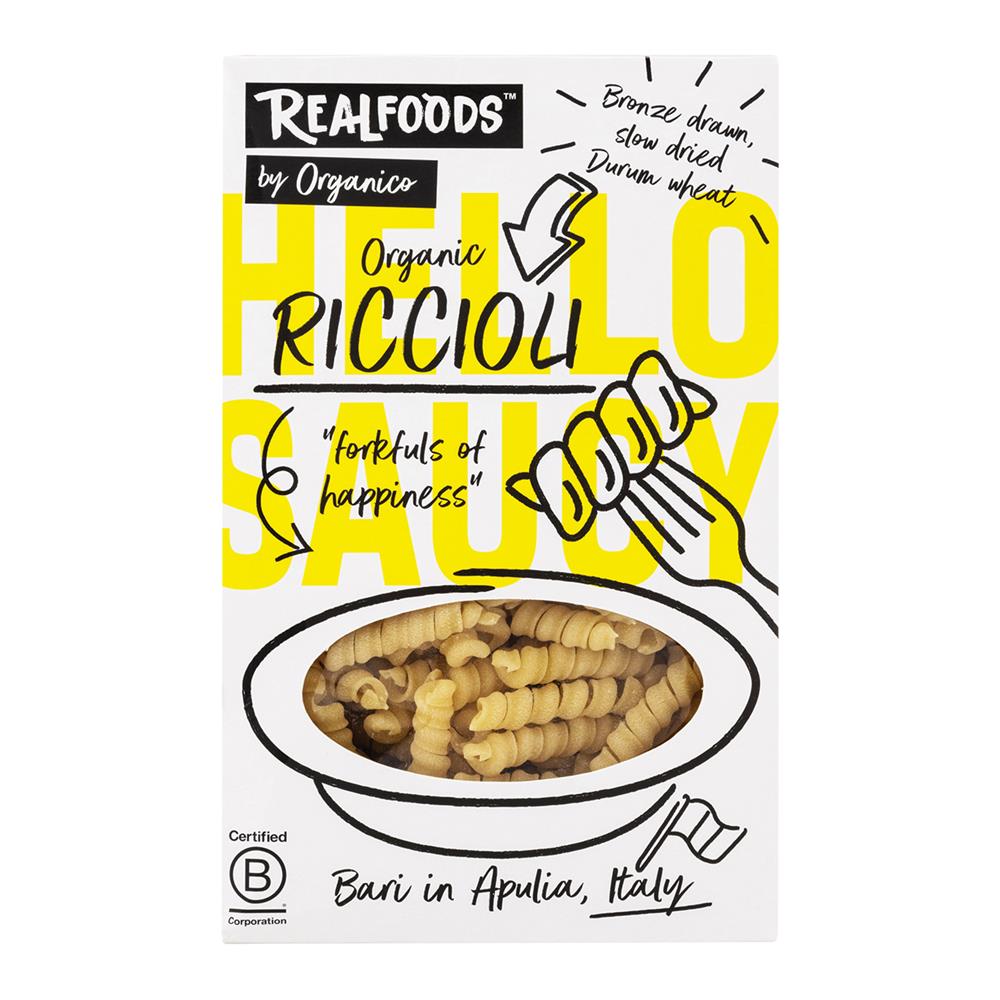 Organic Riccioli Pasta 500g.