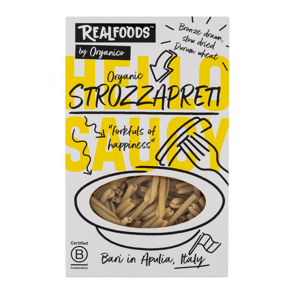 Organic Strozzapreti Pasta 500g.