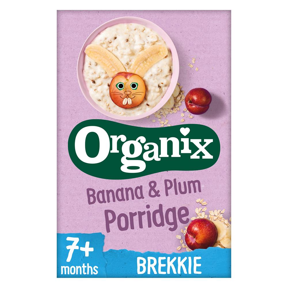 Banana and Plum Porridge 200g - Just Natural