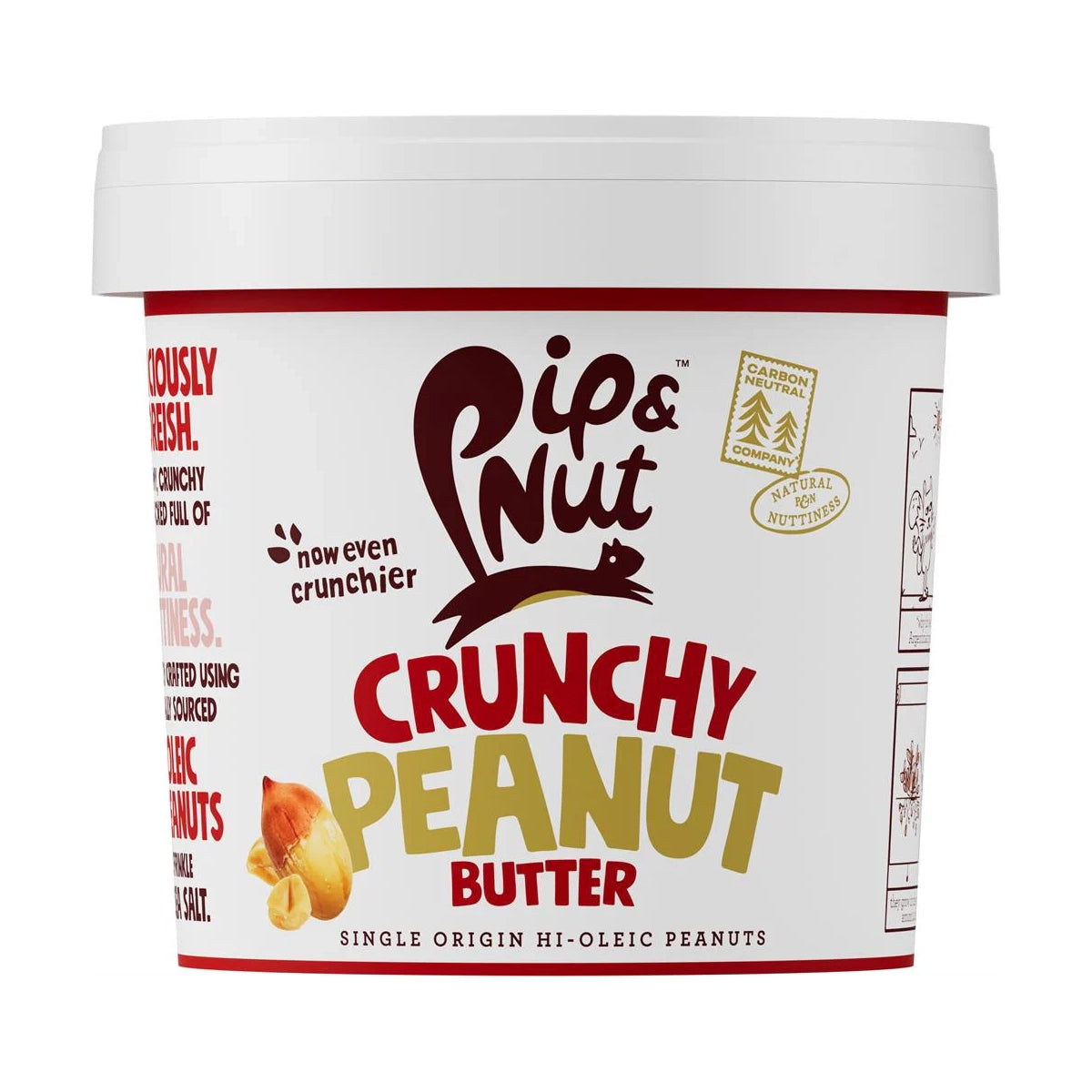 Crunchy Peanut Butter - Just Natural