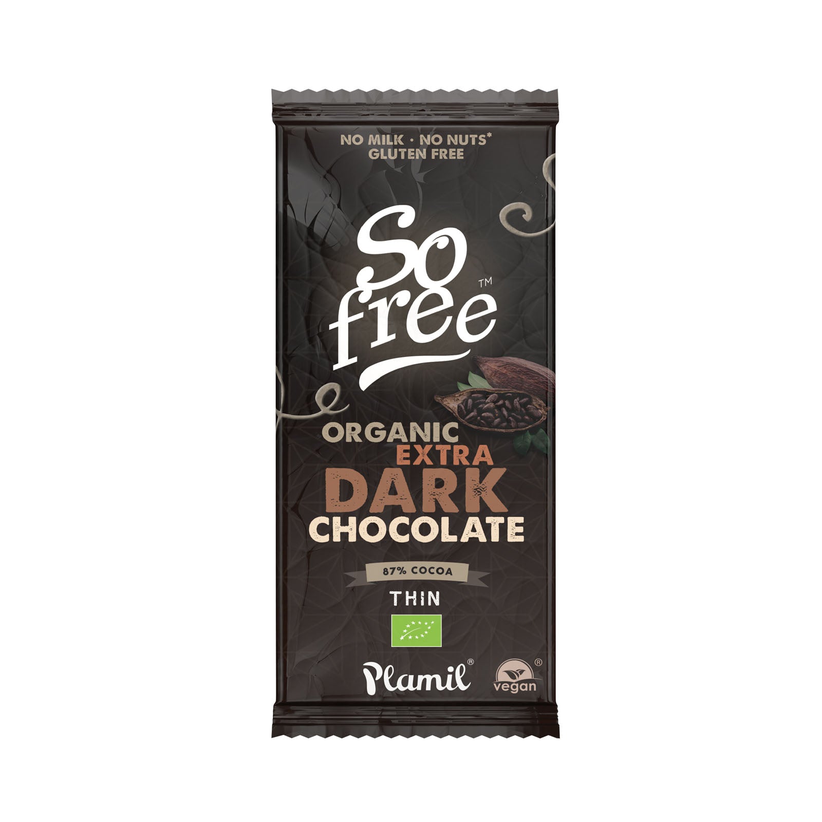 So Free Extra Dark Chocolate 80g - Just Natural