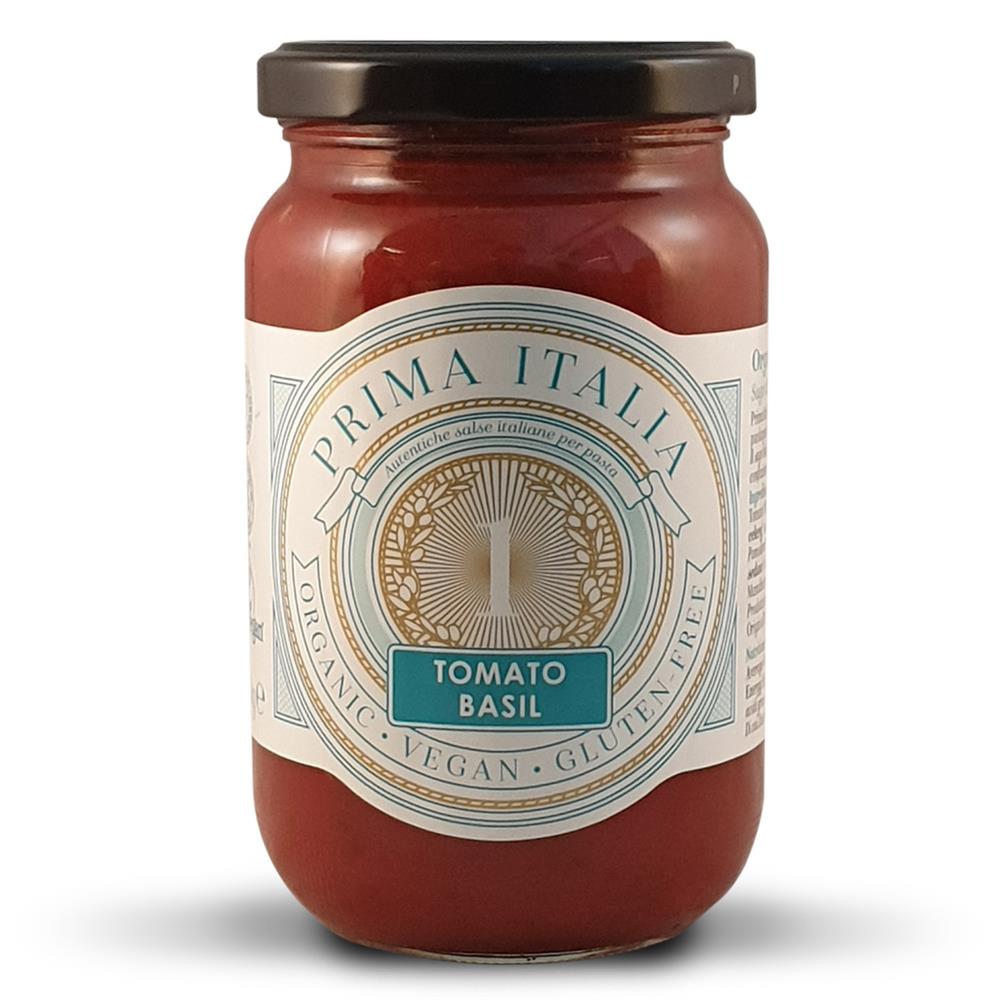 Organic Tomato Basil Pasta Sauce 350g - Just Natural