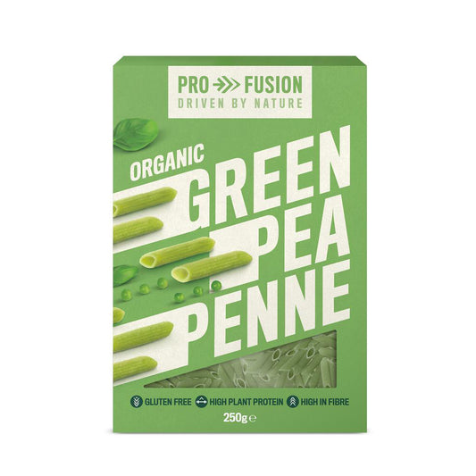Organic Green Pea Penne 250g - Just Natural