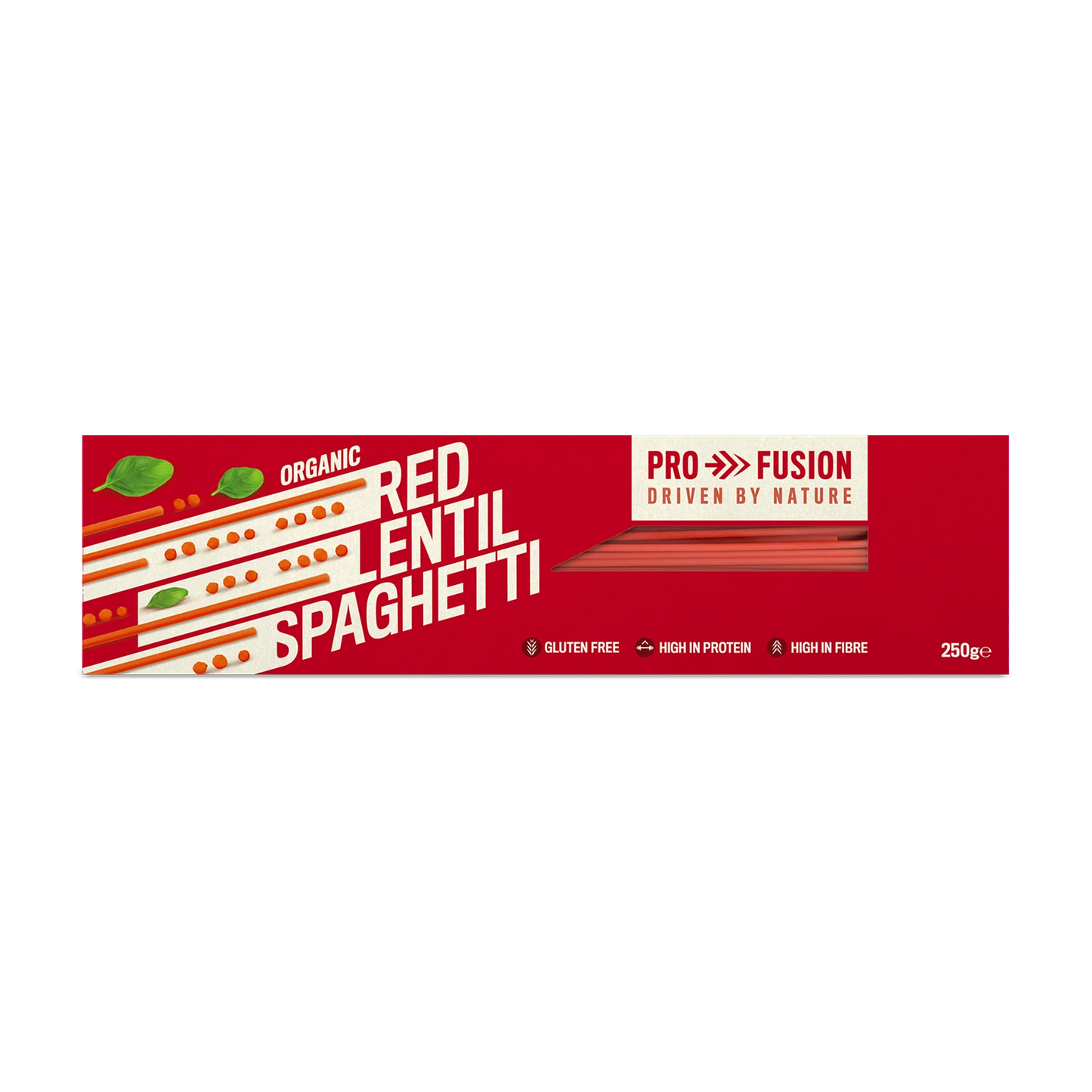 Organic Red Lentil Spaghetti 250g - Just Natural