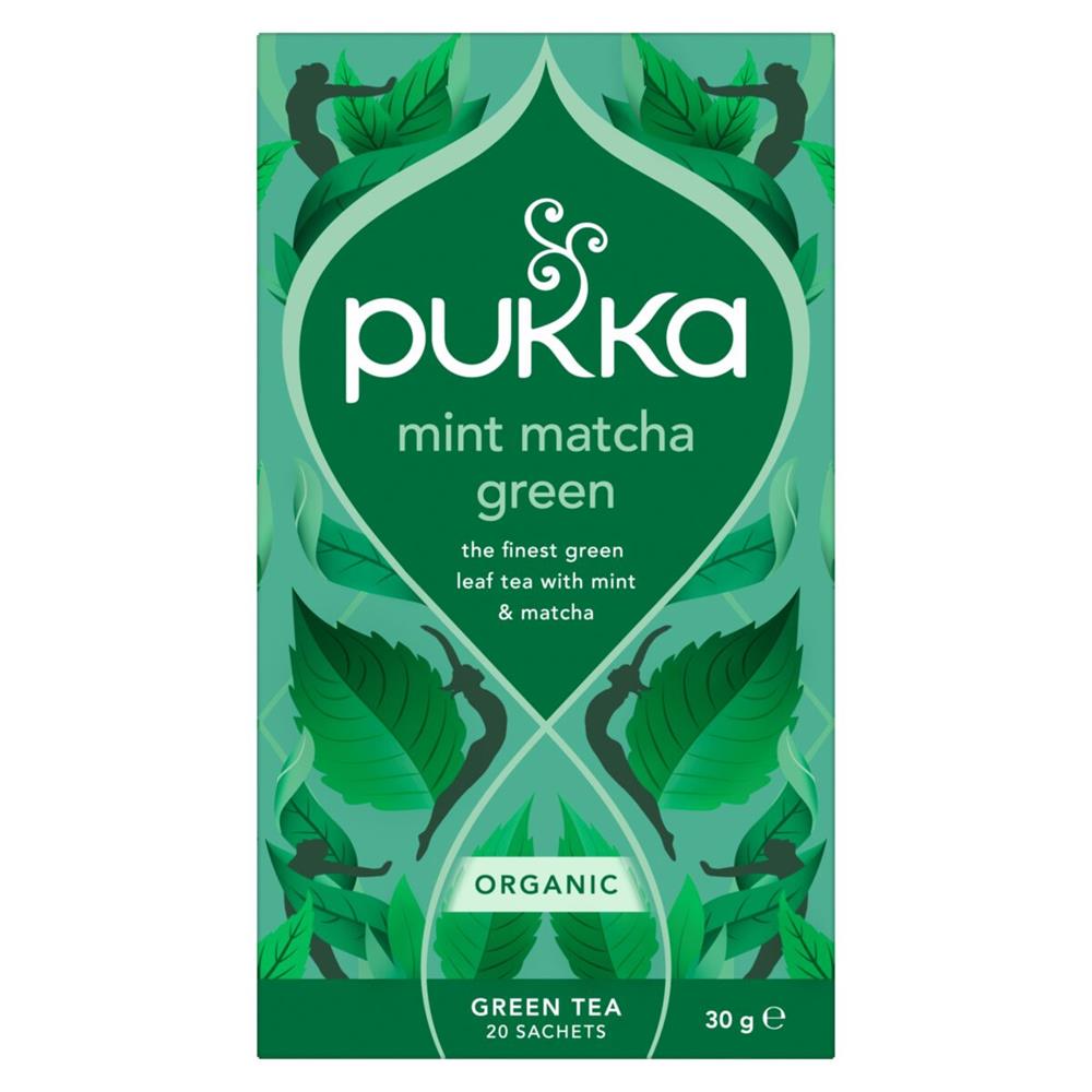 Mint Matcha Green Tea 20 Sachet - Just Natural