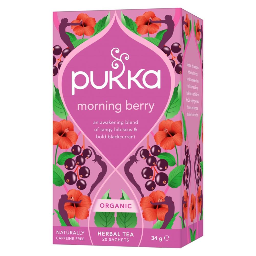 Morning berry 20 herbal teabags - Just Natural