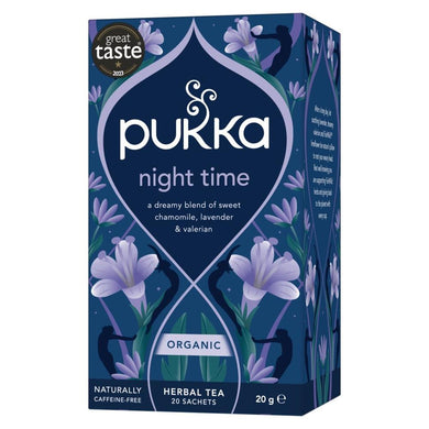 Pukka Herbs Organic Night Time Herbal Tea x 20 sachets